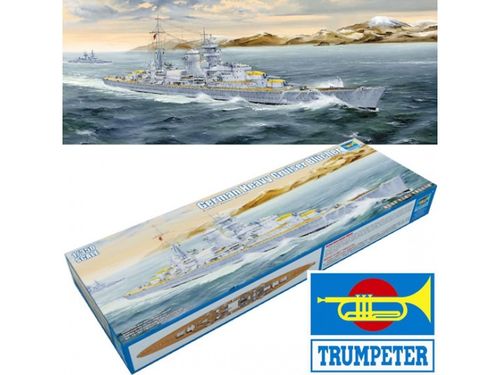 Trumpeter 05346 German Heavy Cruiser Blücher Bausatz 1:350 in OVP