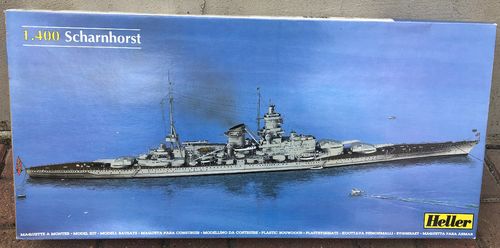 Heller 81085 Battleship Scharnhorst Bausatz im Maßstab 1:400 in OVP