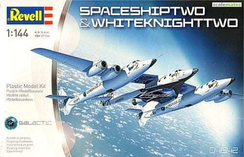 Revell 04842 Spaceshiptwo & Whiteknighttwo Bausatz 1:144 OVP