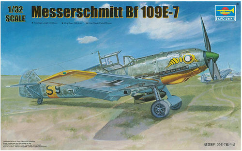 Trumpeter 02291 Messerschmitt Bf 109E-7 Maßstab 1:32 NEU in OVP
