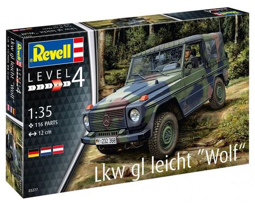 Revell 03277 Lkw gl leicht "Wolf"  Modellbausatz im Maßstab 1.35 NEU und in OVP
