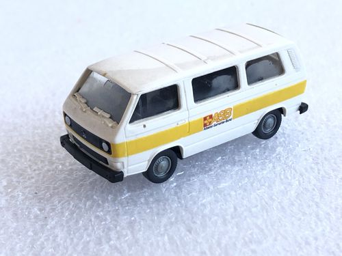 Roco miniatur modell 1385 Volkswagen T3 Bus ASB Maßstab 1:87 H0