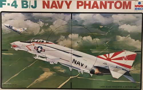 Esci 4043 F-4B/J Navy Phantom Modellbausatz im Maßstab 1:48 Neuwertig in OVP