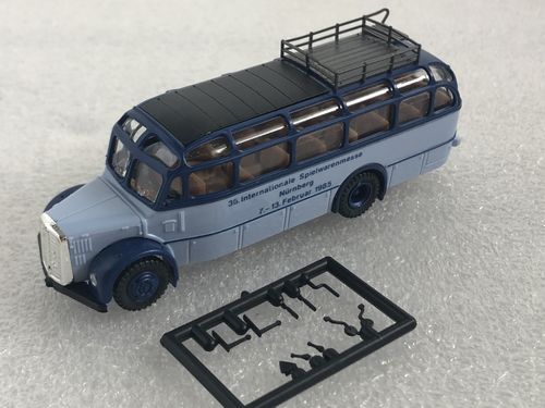 Roco miniatur modell Saurer Komet Reisebus Spielwarenmesse  Nürnberg 1985  1:87 H0