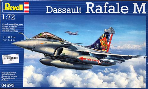 Revell 04892 Dassault Rafale M "französische Marine" Modellbausatz im Maßstab 1:72 in OVP