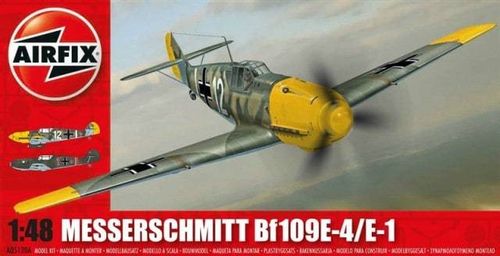 Airfix A05120A  Messerschmitt Bf109E-4/E-1 1:48 Bausatz OVP