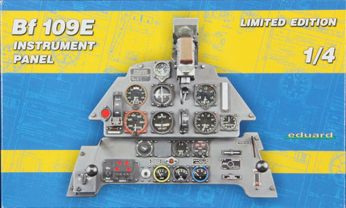 Eduard 14002  Bf 109E Instrument Panel Limited Edition 1:4 OVP Bausatz