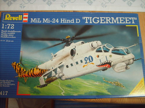 Revell 04417 Mil Mi-24 Hind D Tigermeet Bausatz 1:72