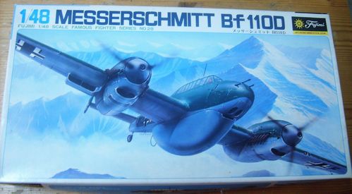 Fujimi 5A28 Messerschmitt Bf110D Dackelbauch Bausatz 1:48 OVP