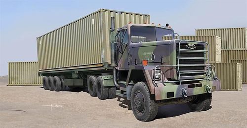 Trumpeter 751015 M915 Truck mit Container 1:35 OVP
