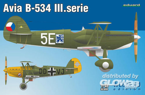 Eduard 8478 Avia B-534 III.serie Weekend Edition Maßstab 1:48 OVP