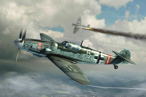 Trumpeter 02297 Messerschmitt Bf 109G-6 [Late] Bausatz im Maßstab 1:32 NEU in OVP