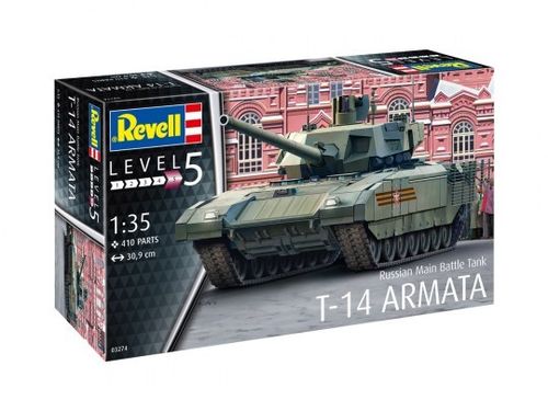 Revell 03274 Russian Main Battle Tank T-14 ARMATA Bausatz 1:35 Neu OVP