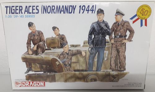 Dragon 6028 Tiger Aces (Normandy 1944) Modellbausatz 1:35 Neu in OVP