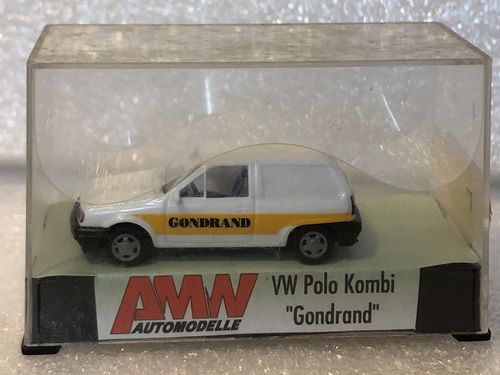 AMW 0055.04 VW Polo Kombi Goldrand Maßstab 1:87 HO in OVP Neuwertig
