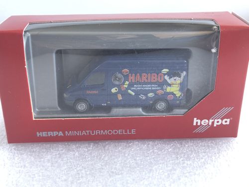 Herpa 047128 Mercedes Benz Sprinter HD Kasten "Haribo" Maßstab 1:87 H0 in OVP NEU