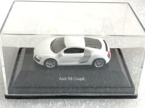 Schuco Edition 1:87 Audi R8 Coupe "weiß" Metall Modell Maßstab 1:87 H0 in PC Box