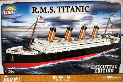COB-1928 R.M.S. Titanic Executive Edition Klemmbausteinbausatz im Maßstab 1:450 Neu in OVP