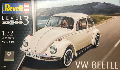 Revell 07681 VW Käfer Modellbausatz im Maßstab 1:32 Neu in OVP